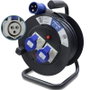 Phasak Regleta enrollable BN 3475 con 2 enchufes industriales 2P+TT y 25m